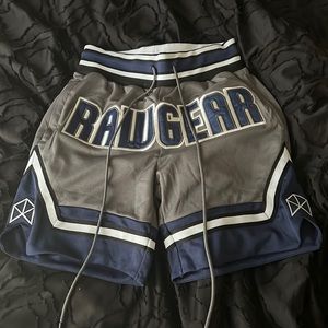 Rawgear Basketball Shorts Grey and Blue